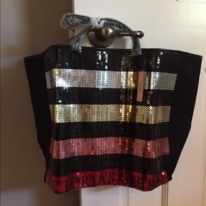 Victoria’s sequined tote NWT